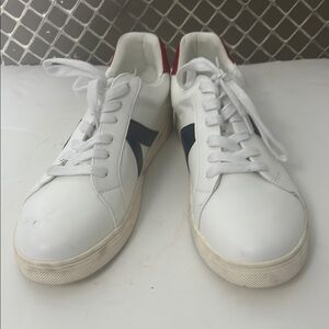 MIA CASUAL PERRY‎ WHITE BLUE & RED WOMEN’S SNEAKERS SIZE 12